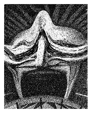 luna distort screenprint - Copy1 Screenprint (stencil)